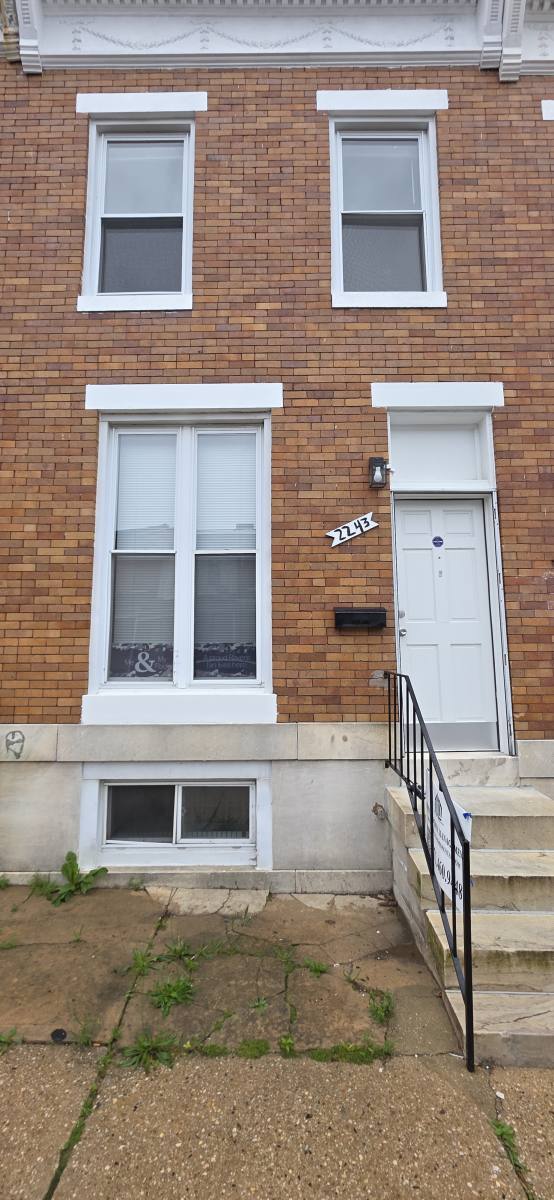 Townhouse for rent at 2243 W Fayette St, Baltimore, MD 21223