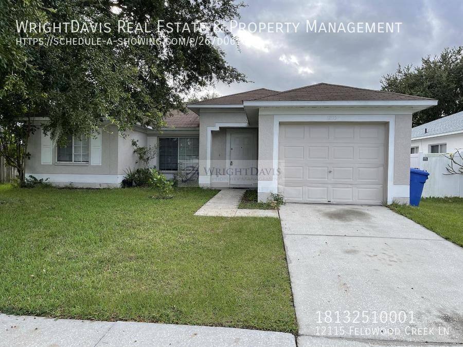 House for rent at 12115 Feldwood Creek Lane, Riverview, FL 33579