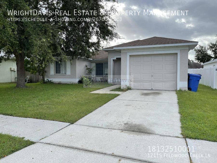 House for rent at 12115 Feldwood Creek Lane, Riverview, FL 33579