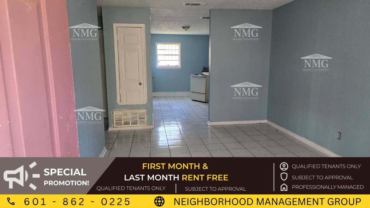 Apartment for rent at 3380 Shady Oaks St #B, Jackson, MS 39213