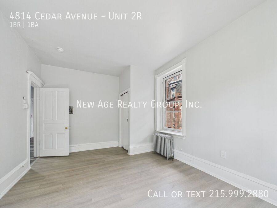 Apartment for rent at 4814 Cedar Ave #2R, Philadelphia, PA 19143