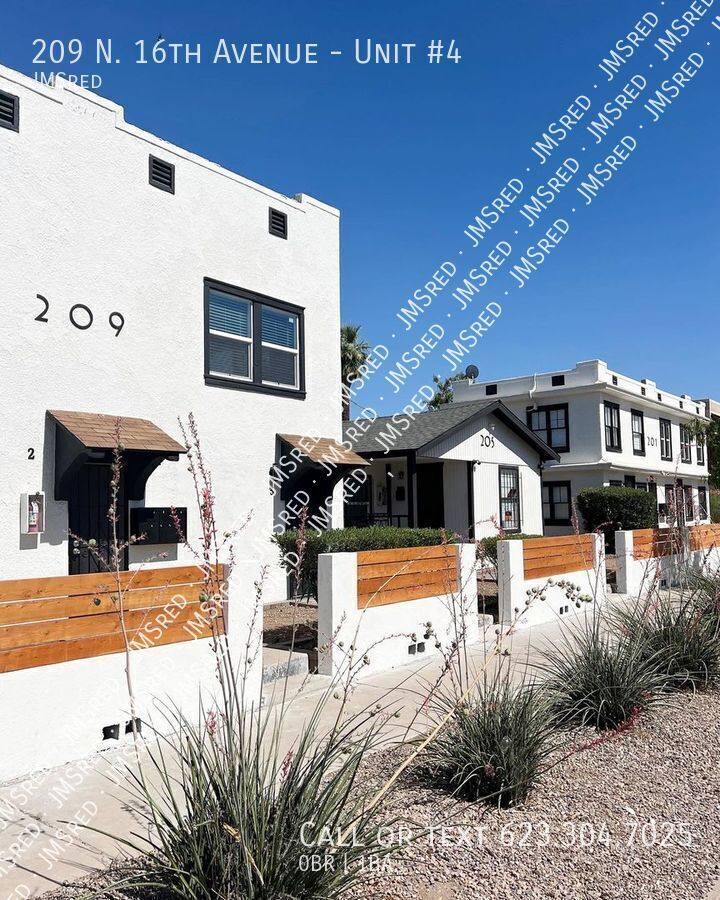 Apartment for rent at 209 N 16th Ave #4, Phoenix, AZ 85007