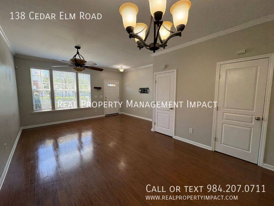 Townhouse for rent at 138 Cedar Elm Rd, Durham, NC 27713