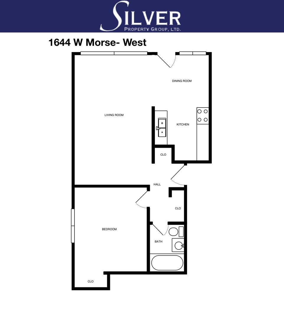 Apartment for rent at 1642-44 W Morse, Chicago, IL 60626