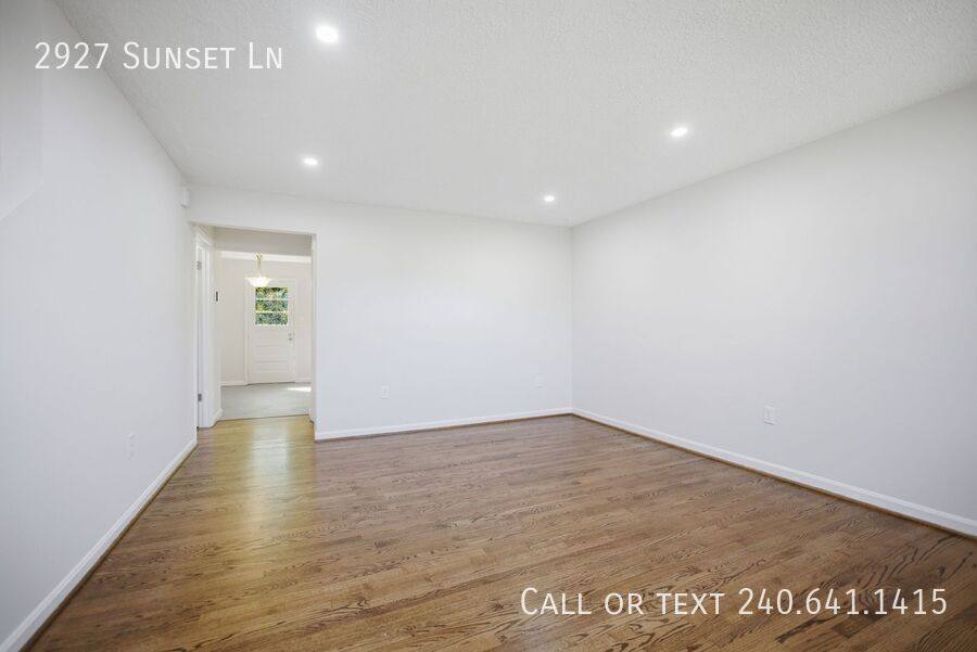 Townhouse for rent at 2927 Sunset Lane, Suitland, MD 20746