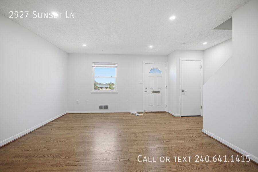 Townhouse for rent at 2927 Sunset Lane, Suitland, MD 20746