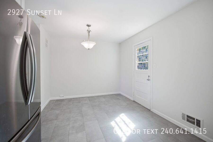Townhouse for rent at 2927 Sunset Lane, Suitland, MD 20746