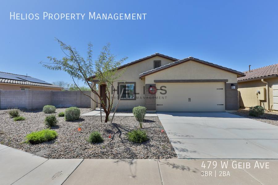 House for rent at 479 W Geib Ave, Florence, AZ 85132