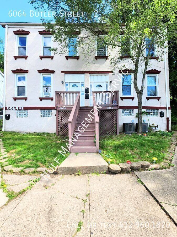 Apartment for rent at 6064 Butler St #2, Pittsburgh, PA 15201