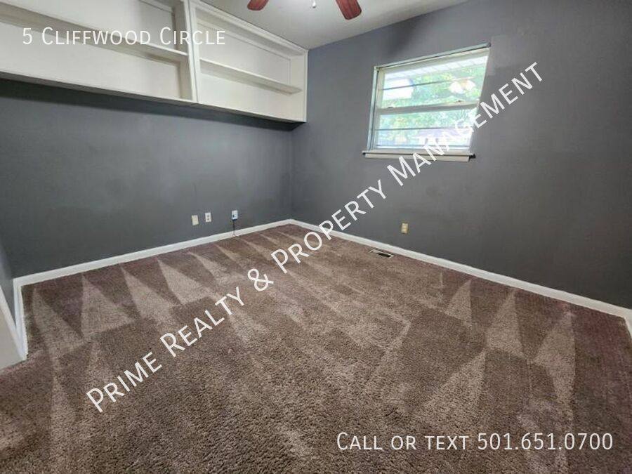 House for rent at 5 Cliffwood Circle, North Little Rock, AR 72118