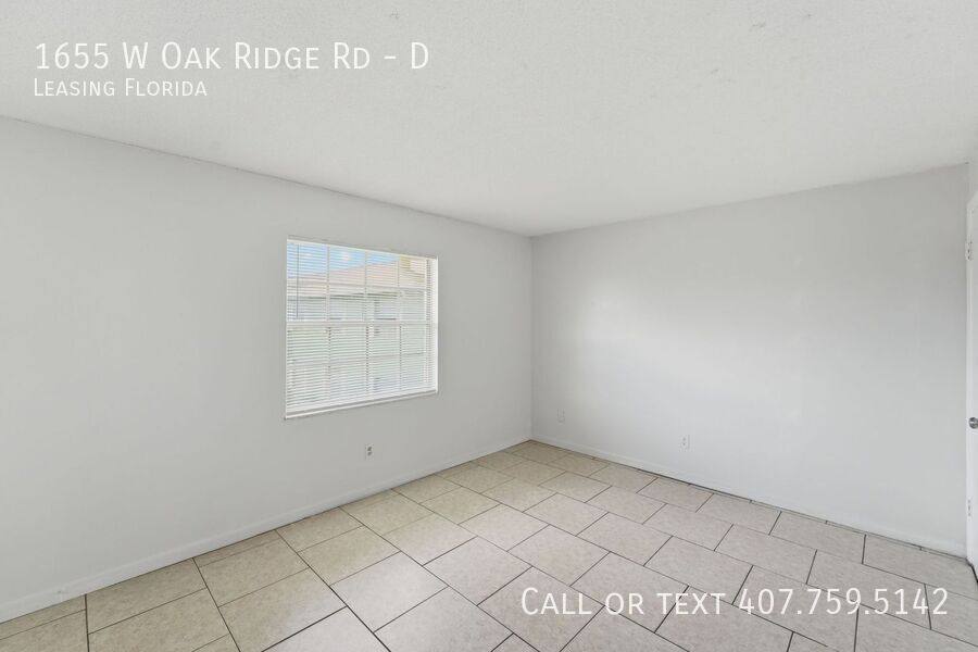 Apartment for rent at 1655 W Oak Ridge Rd #D, Orlando, FL 32809