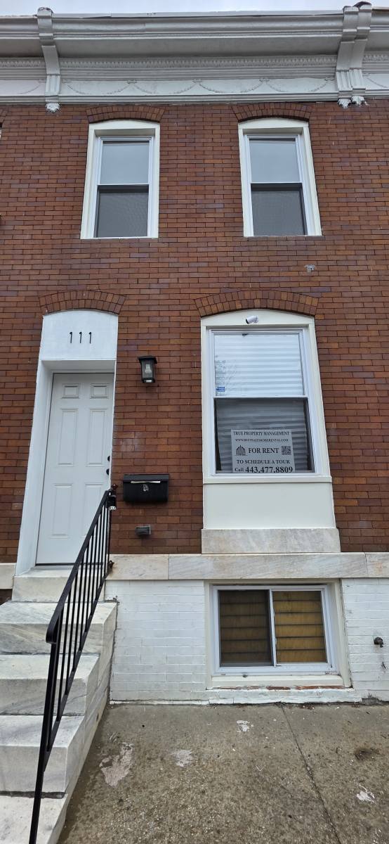 Townhouse for rent at 111 N Janney St, Baltimore, MD 21224
