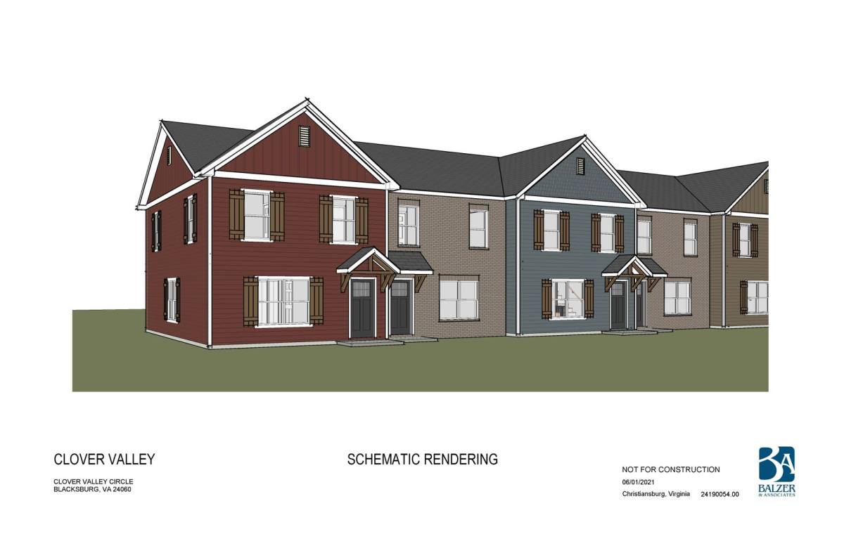 Townhouse for rent at 122 Clover Valley Circle, Blacksburg, VA 24060