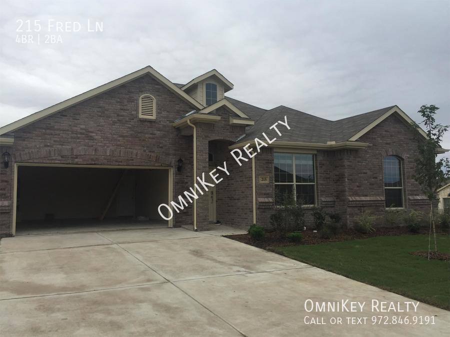 House for rent at 215 Fred Lane, Ferris, TX 75125