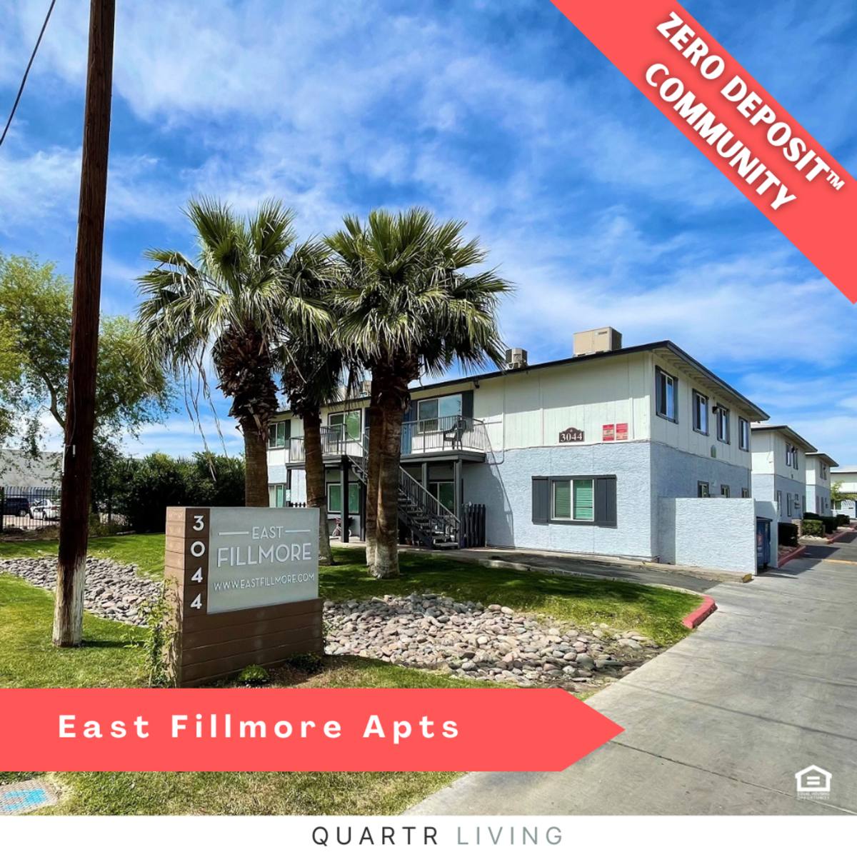 Apartment for rent at 3044 E Fillmore St #206, Phoenix, AZ 85008