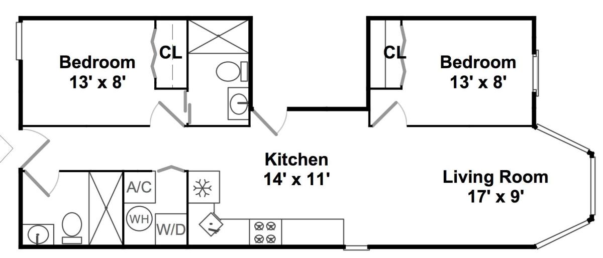 Apartment for rent at 2342 W Augusta Blvd #2F, Chicago, IL 60622