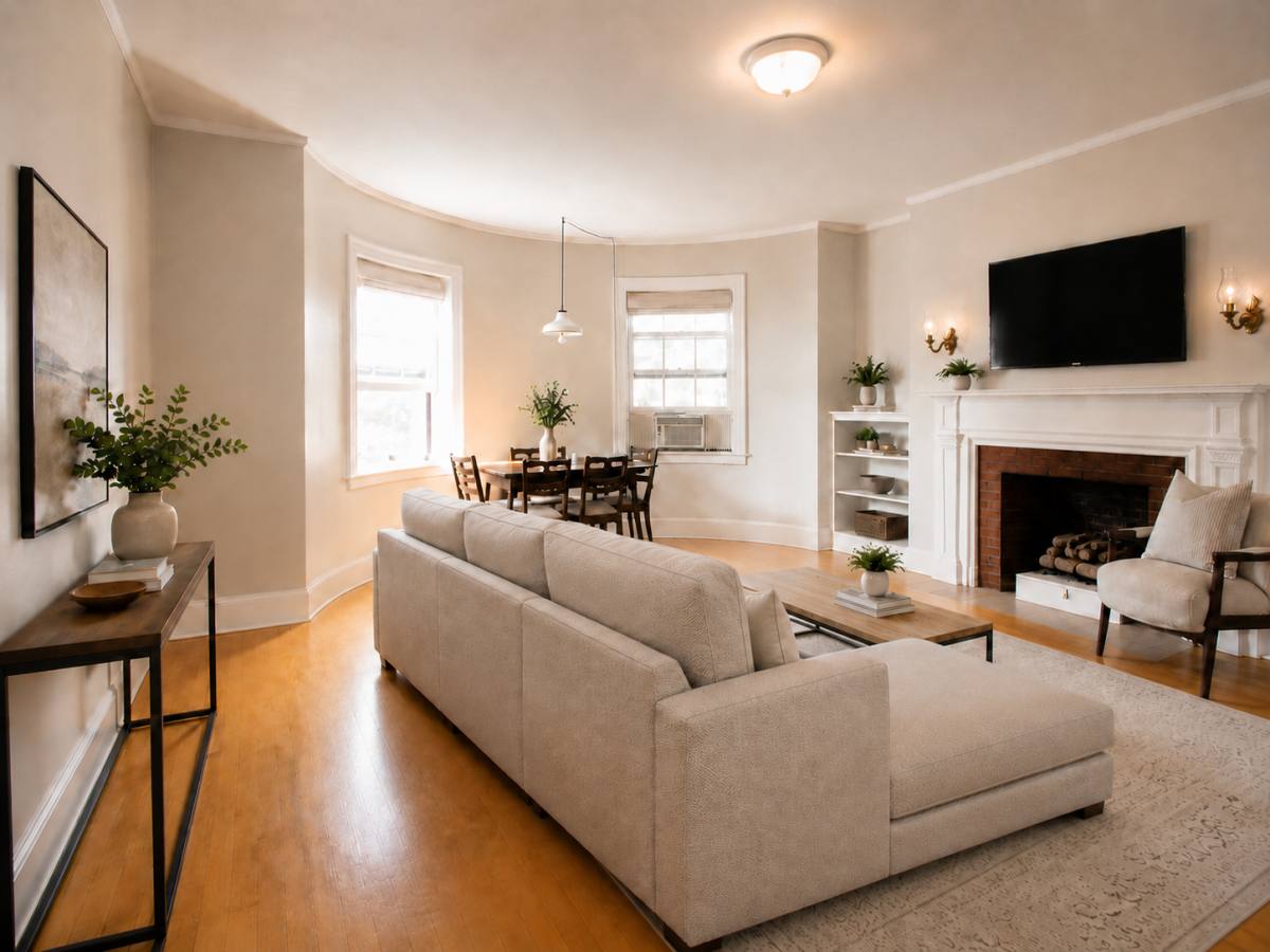 Apartment for rent at 1253 Beacon St #C2, Brookline, MA 02446