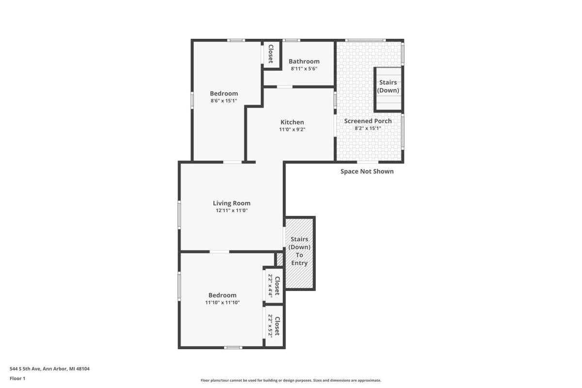 Apartment for rent at 544 S Fifth Ave, Ann Arbor, MI 48104