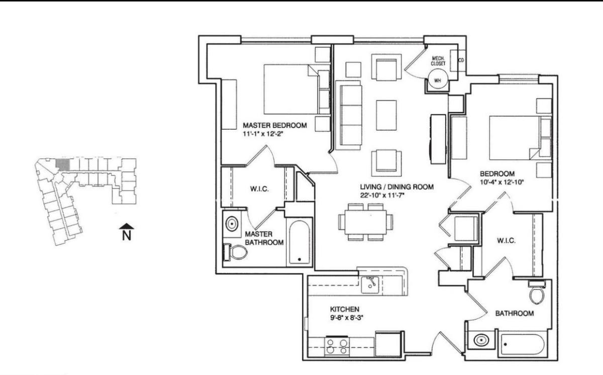 Apartment for rent at 1000 New Jersey Ave SE #214, Washington, DC 20003