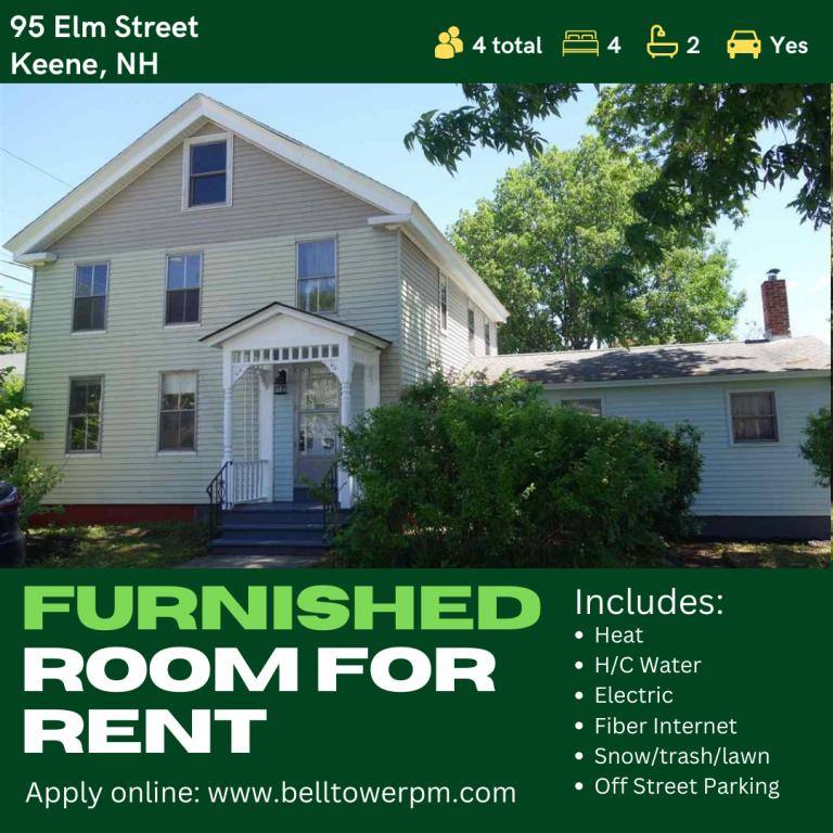 House for rent at 95 Elm St, A1 #3431, Keene, NH 03431