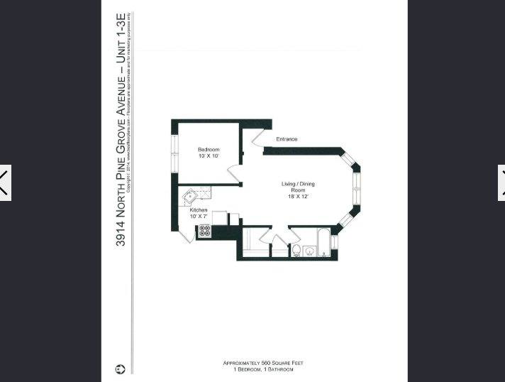 Apartment for rent at 3914 N Pine Grove Ave #3, Chicago, IL 60613