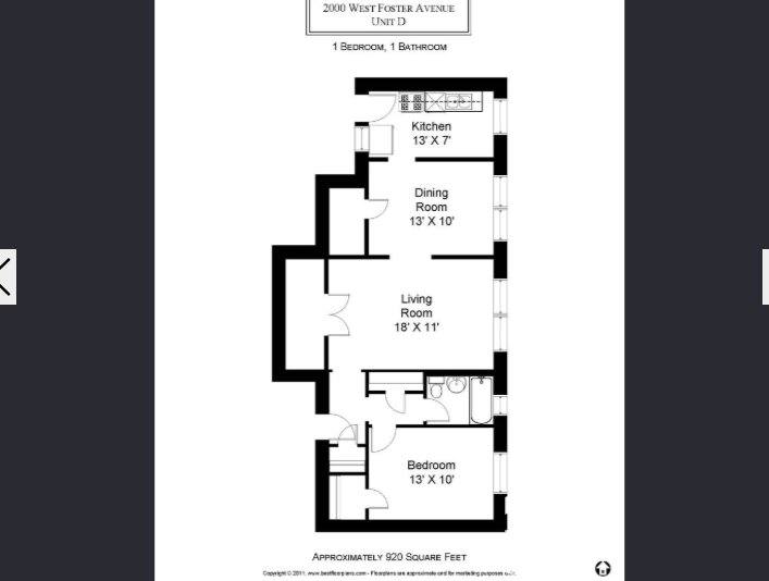 Apartment for rent at 2000 W Foster Ave #1, Chicago, IL 60625