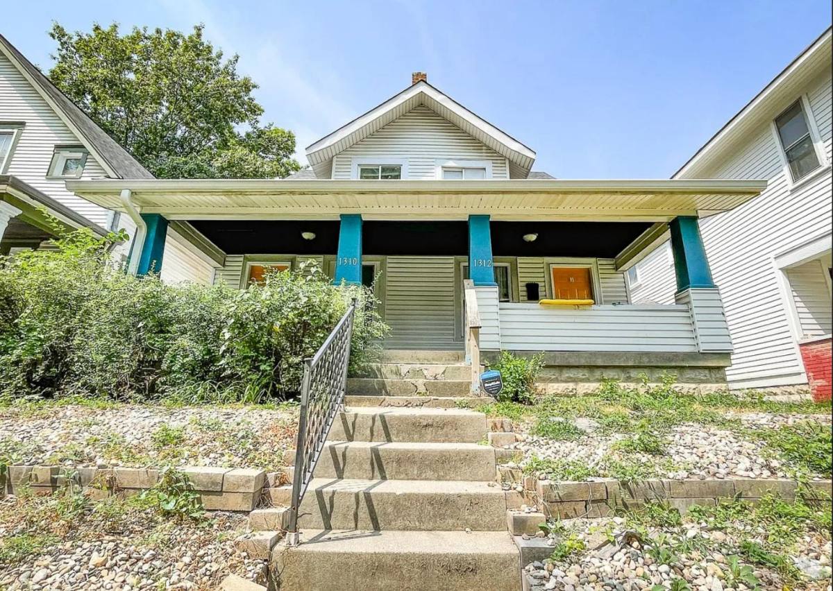 House for rent at 1310-1312 N Oxford St, Indianapolis, IN 46201