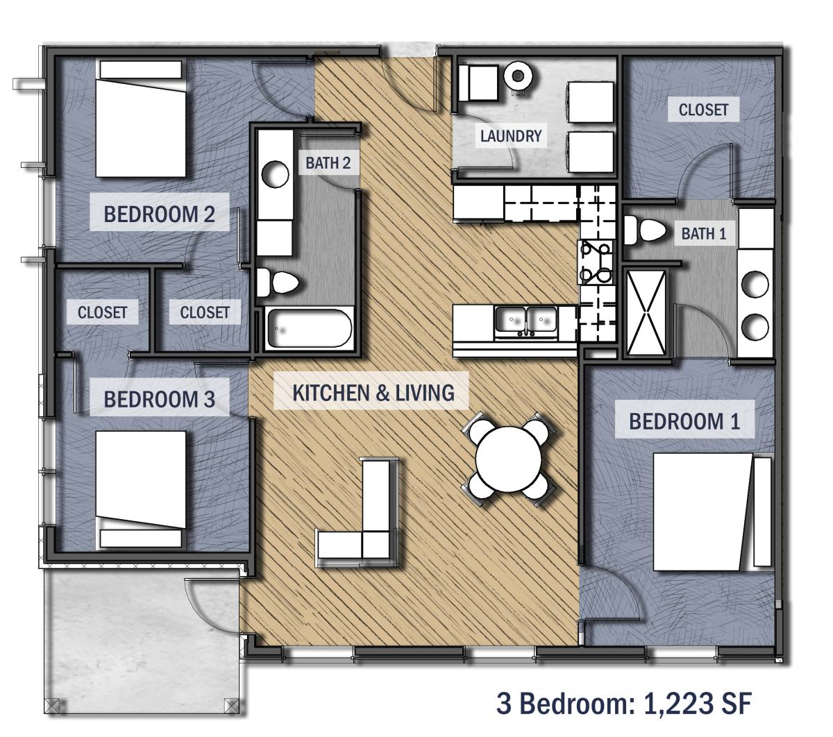 Apartment for rent at 3730 Hinkleville Rd, Paducah, KY 42001