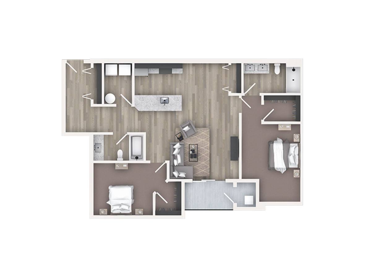 Apartment for rent at 1851 Rustic Dr, Lapeer, MI 48446