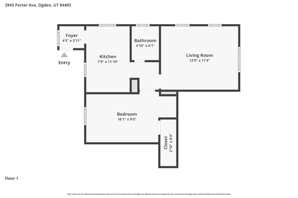 Apartment for rent at 2943 Porter Ave, Ogden, UT 84403