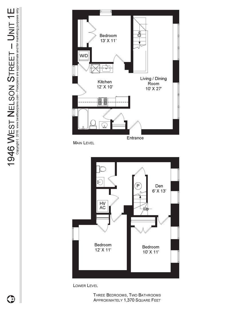 Apartment for rent at 1946 W Nelson St, Chicago, IL 60657
