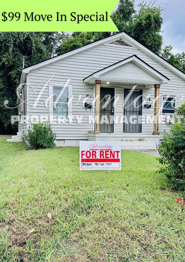 House for rent at 847 Ayers St, Memphis, TN 38107