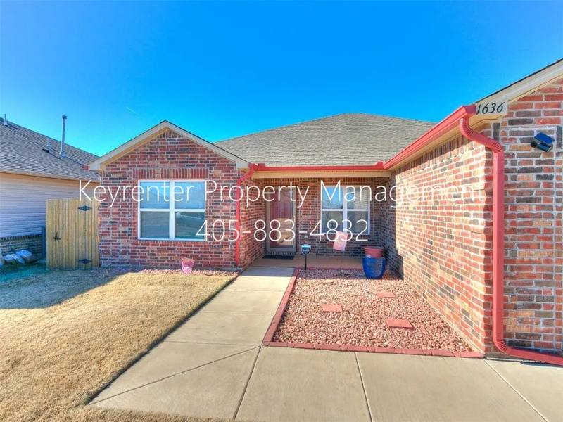 House for rent at 1636 Eighty Niner Terrace, El Reno, OK 73036