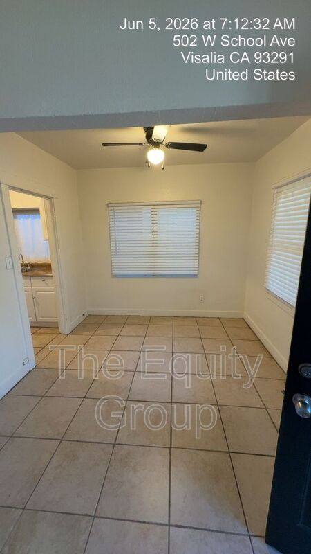 House for rent at 502 W School St, Visalia, CA 93291