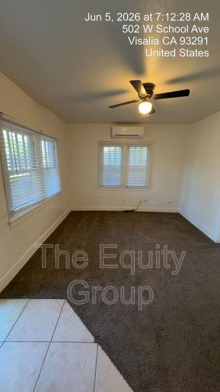 House for rent at 502 W School St, Visalia, CA 93291