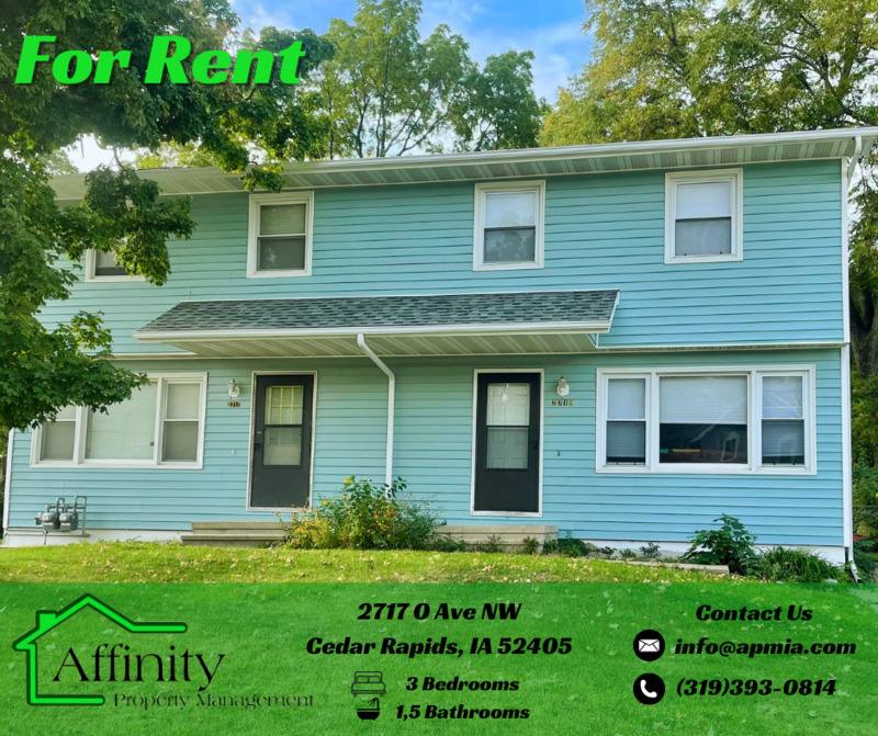 Apartment for rent at 2717 O Ave NW, Cedar Rapids, IA 52405