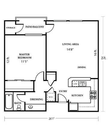 Apartment for rent at 3550 Lebon Dr, San Diego, CA 92122