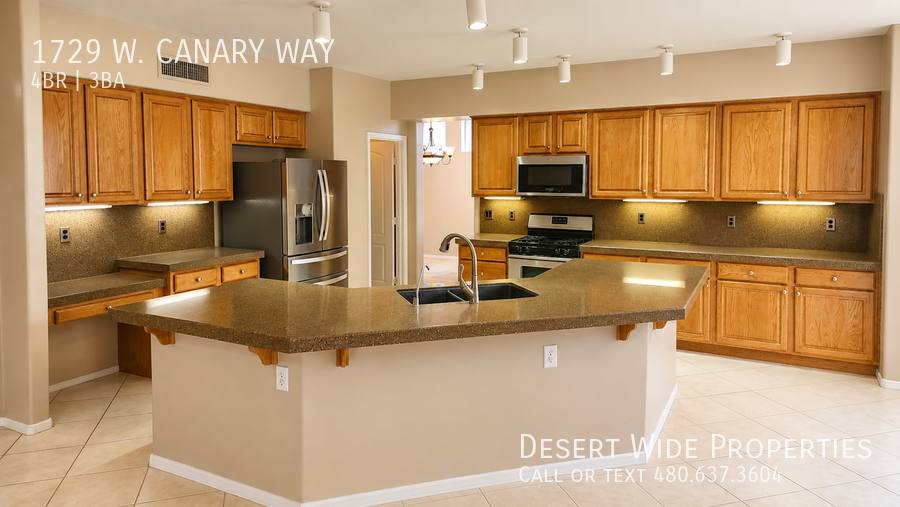 House for rent at 1792 W Canary Way, Chandler, AZ 85286