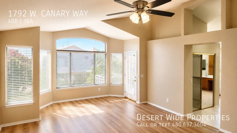 House for rent at 1792 W Canary Way, Chandler, AZ 85286