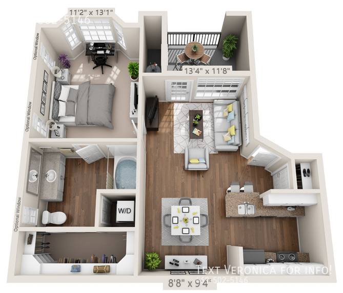 Apartment for rent at 2600 Lake Austin Blvd, Austin, TX 78703
