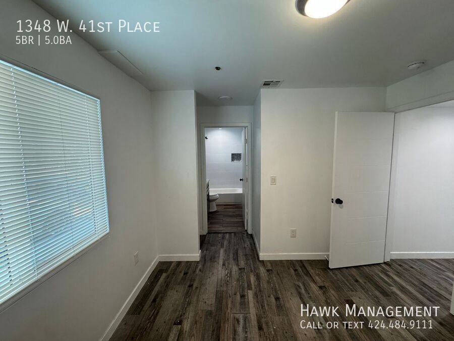 Apartment for rent at 1348 W 41st Place, Los Angeles, CA 90037