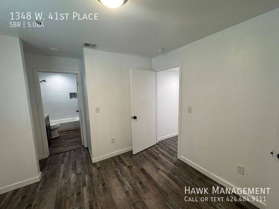 Apartment for rent at 1348 W 41st Place, Los Angeles, CA 90037