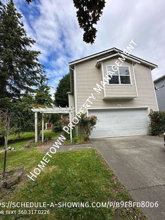 House for rent at 4820 41st Lane SE, Lacey, WA 98503