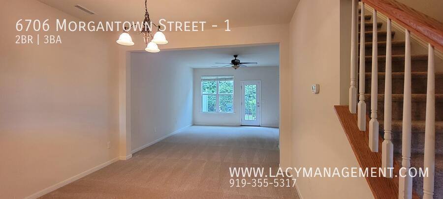 Townhouse for rent at 6706 Morgantown St #1, Raleigh, NC 27616
