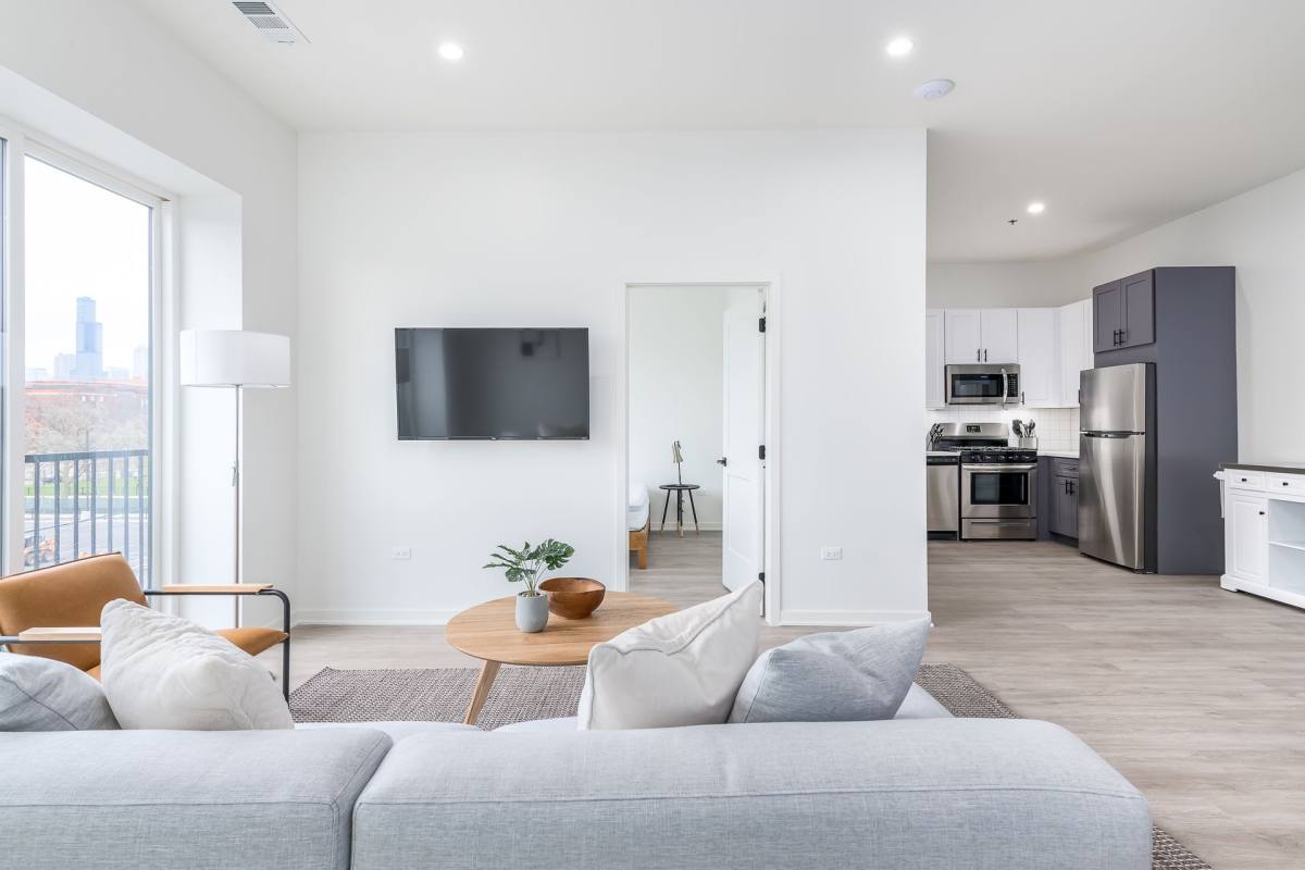 Apartment for rent at 1407 W 15th St, Chicago, IL 60608