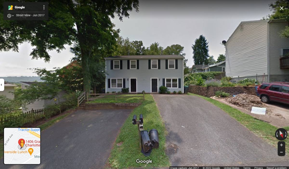 House for rent at 1406B Grace, Charlottesville, VA 22902