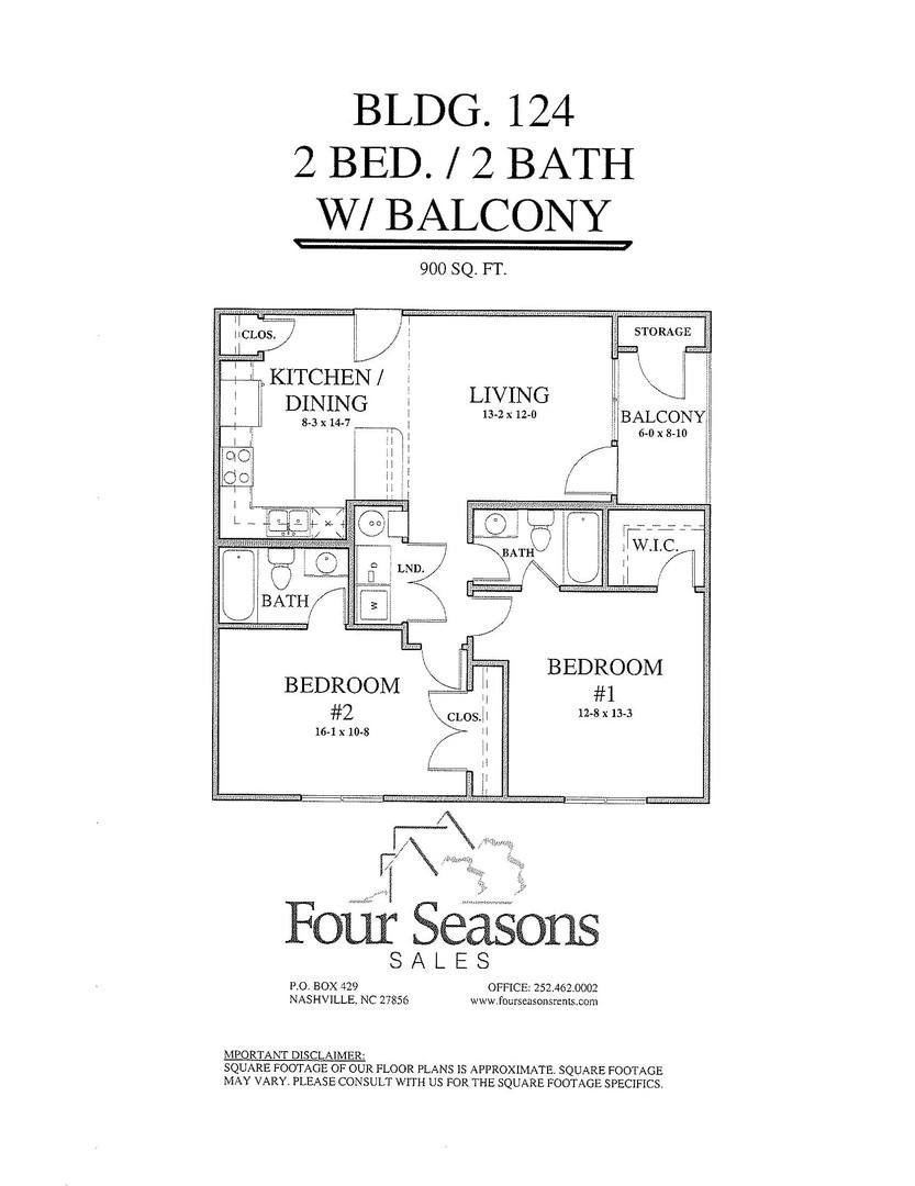 Apartment for rent at 124 N Wheeless Dr, Nashville, NC 27856