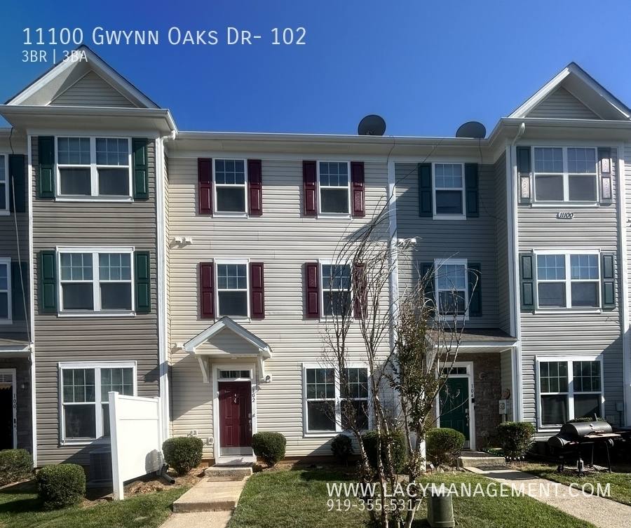 Townhouse for rent at 11100 Gwynn Oaks Dr #102, Raleigh, NC 27614