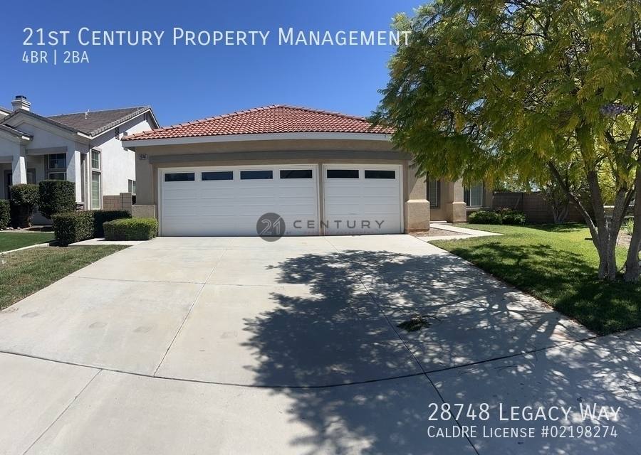 House for rent at 28748 Legacy Way, Menifee, CA 92584