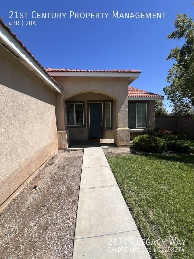 House for rent at 28748 Legacy Way, Menifee, CA 92584